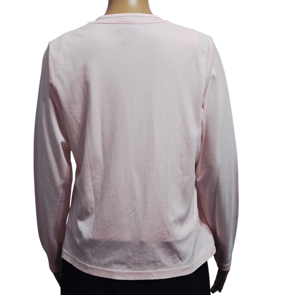 Vintage LL Bean Twinset  Cardigan And Matching Short Sleeve Top Medium - Picture 2 of 7